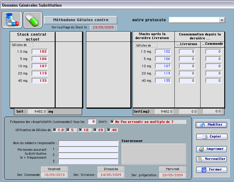 Gestion substitution Gestion substitution
